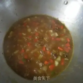 Make Curry beef rice step 8