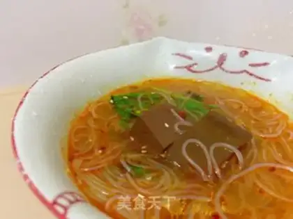 Make Duck blood fan soup step 10