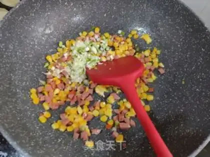 Make Egg fried rice step 5