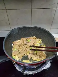 Make Duck chest fried crab mushrooms step 10