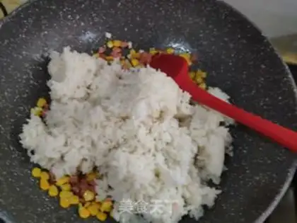 Make Egg fried rice step 6