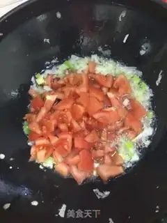 Make Tomato egg oak soup step 4
