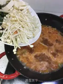 Make Curry beef toast pizza step 9