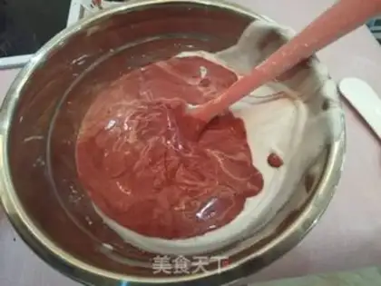 Make Red velvet cheesecake step 10