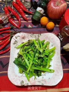 Make Garlic beans, mustard step 5