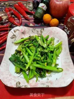 Make Garlic beans, mustard step 6