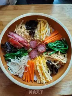 Make Seven coloured rice step 9