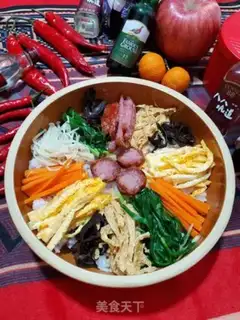 Make Seven coloured rice step 12