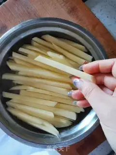 Make French fries step 0