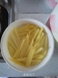 Make French fries step 2