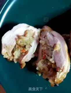 Make Chicken-legged rice step 8