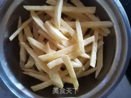 Make French fries step 4