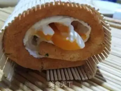 Make Mango egg rolls step 6