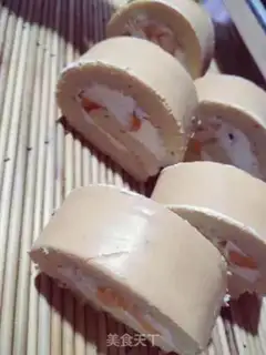 Make Mango egg rolls step 9