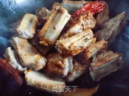 Make Red burn ribs step 7