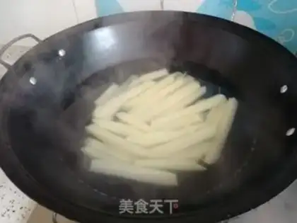 Make French fries step 2