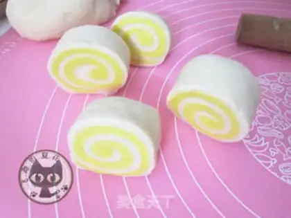 Make Flower buns step 7