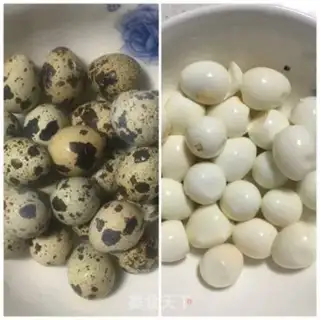 Make Tiger-skind quail eggs step 0