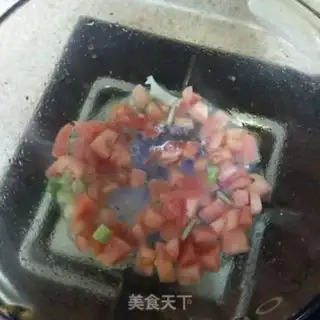 Make Western red soup step 1