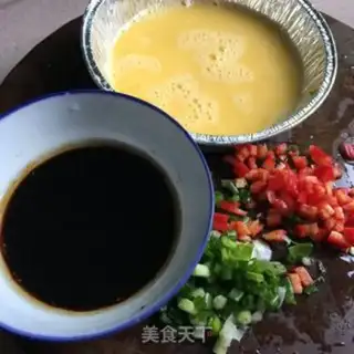 Make Eggsauce fried rice step 3