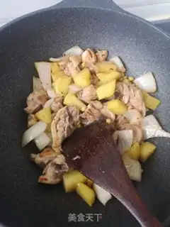 Make Curry chicken step 4