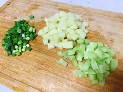 Make Beef pepper fried rice step 2