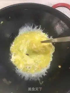 Make Egg fried rice step 2