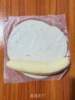 Make Banana rolls step 1