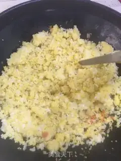 Make Egg fried rice step 5