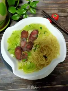 Make Sausage noodles step 9