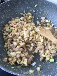 Make A cabbage fan step 14