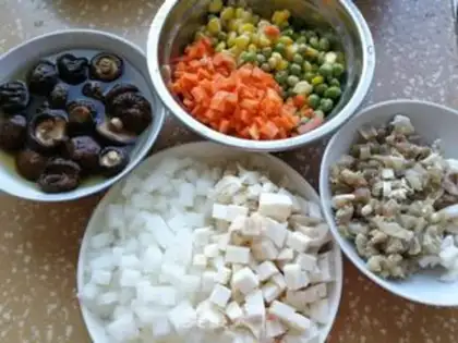 Make Powdered vegetables step 0