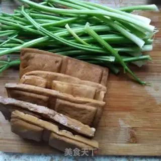 Make Cream fried beans step 1