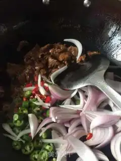 Make Onion beef step 3