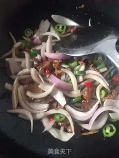 Make Onion beef step 4