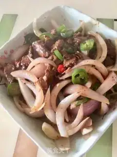 Make Onion beef step 5