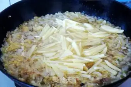Make Sour pork and potatoes step 5