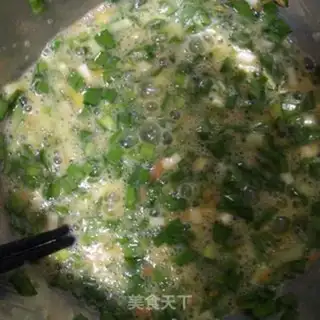 Make Shrimp and eggs step 2