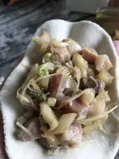 Make A cabbage fan step 19