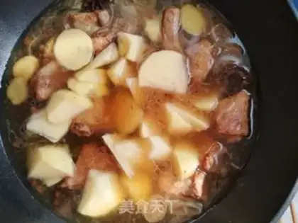 Make Potato stew ribs step 7