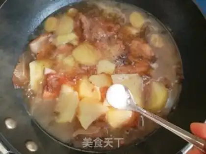 Make Potato stew ribs step 8