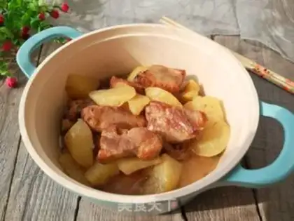 Make Potato stew ribs step 9