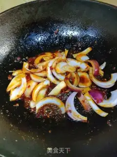 Make Spicy shrimp from a dry pot step 8