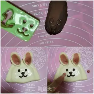 Make Cute buns step 5