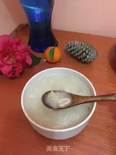 Make Milk peanut silver ear soup step 7