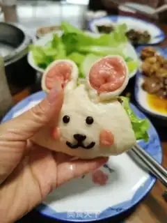 Make Cute buns step 9