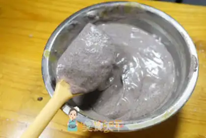 Make Black rice cake step 4