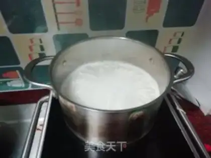 Make The radish egg sauce noodles step 9