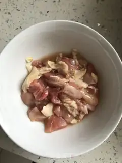 Make Curry chicken step 1