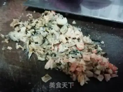 Make A radish egg pie step 3